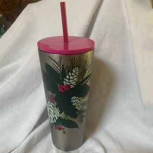 Starbucks Cold Cup Pine Bloom 24oz